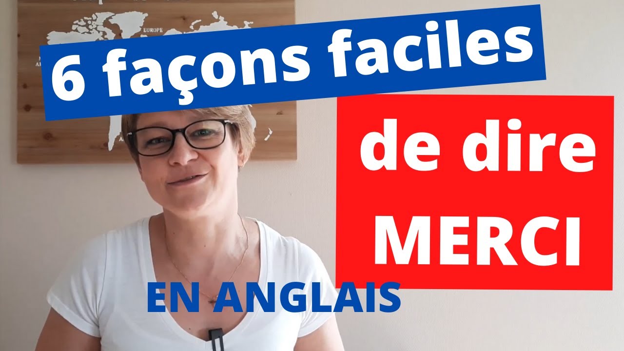 6 façons faciles de dire merci en anglais