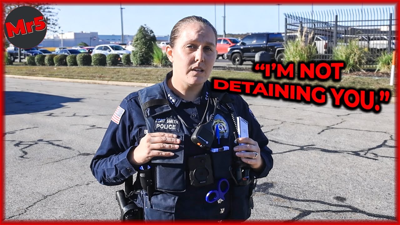 Cops Lie About Detention and Get Exposed on Camera | First Amendment Audit
