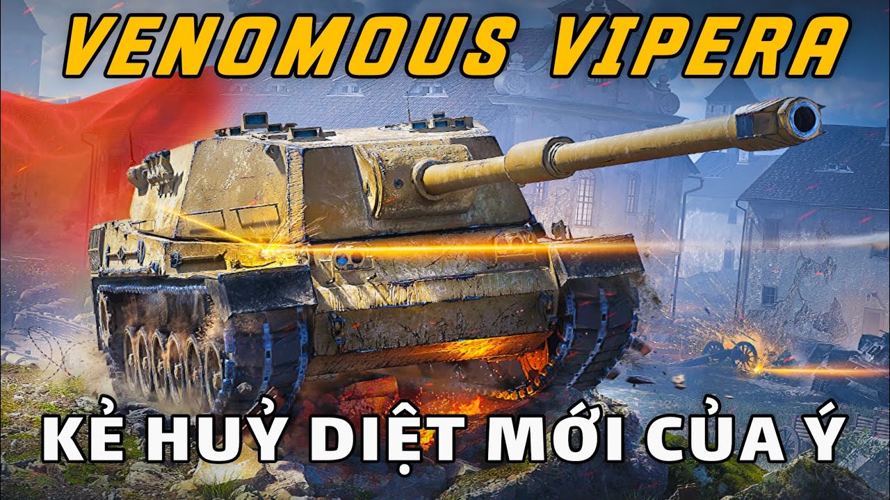 SMV CC-64 Vipera: Băng đạn 2000 sát thương ở cấp 8 | World of Tanks