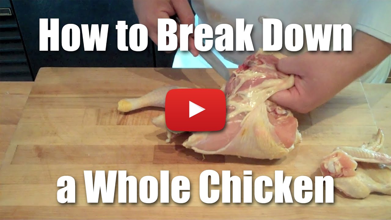 How to Butcher a Whole Chicken