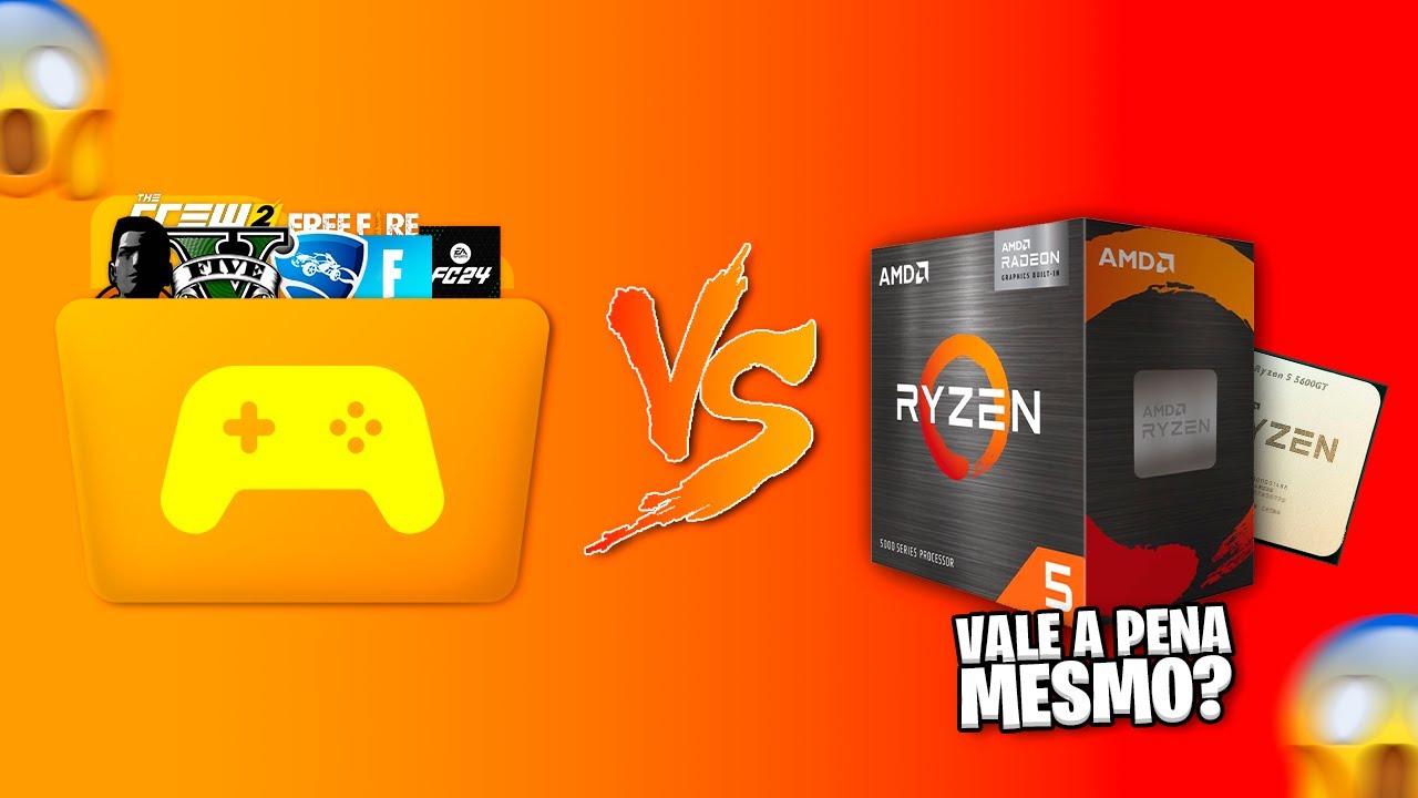 TESTANDO O RYZEN 5 5600GT em JOGOS (ainda vale a pena?)