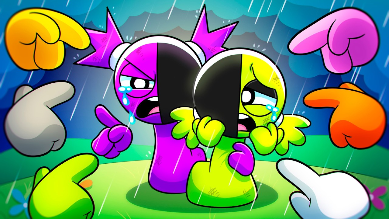 КИКИ и БУБА: ГЕОМЕТРИЯ ЗВУКА! Incredibox Sprunki анимации