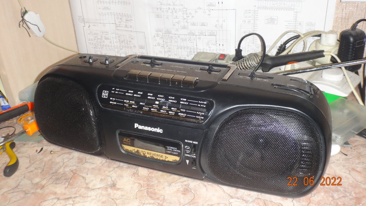 Panasonic RX-FS 435. Профилактика.