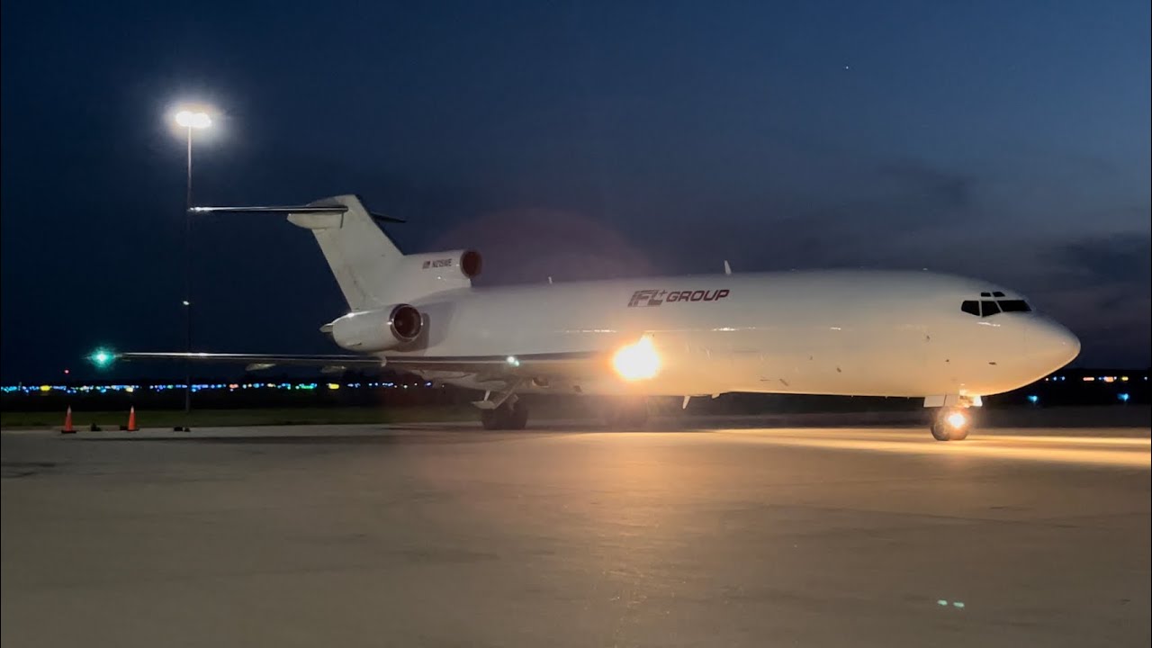 IFL Group Boeing 727-200 &ldquo;Super27&rdquo; Takeoff from Kansas City (MCI)