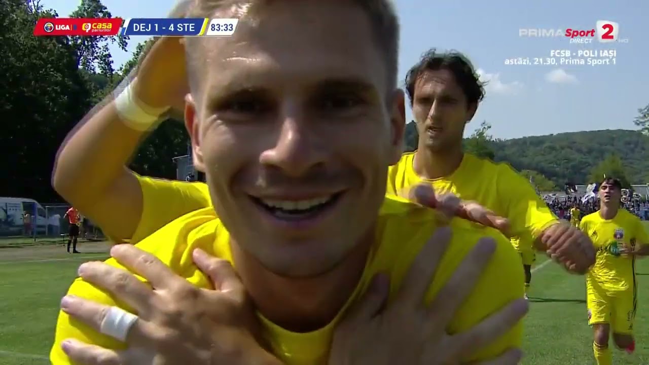 REZUMAT | Unirea Dej - CSA Steaua 2-6 | Liga 2, Etapa 3, 2023-2024