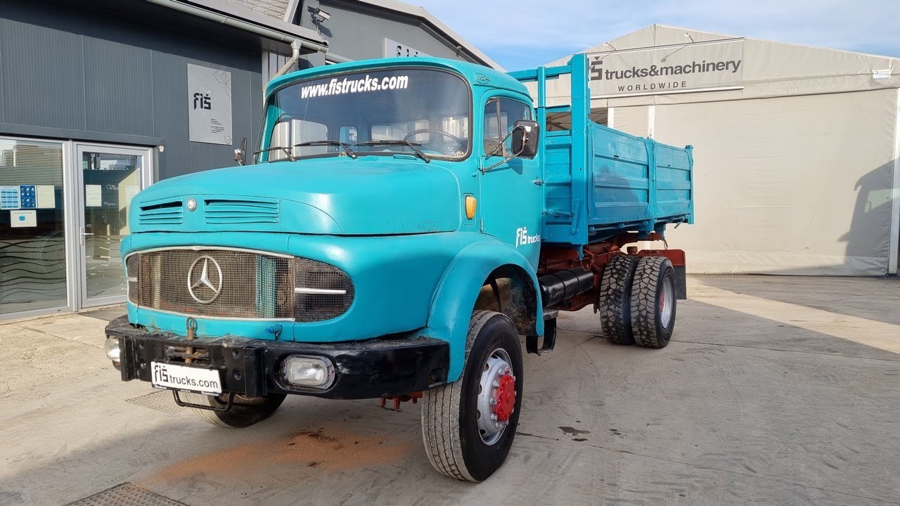 MERCEDES BENZ 1924 4x4 tipper - FIŠ TRUCKS SLOVENIA