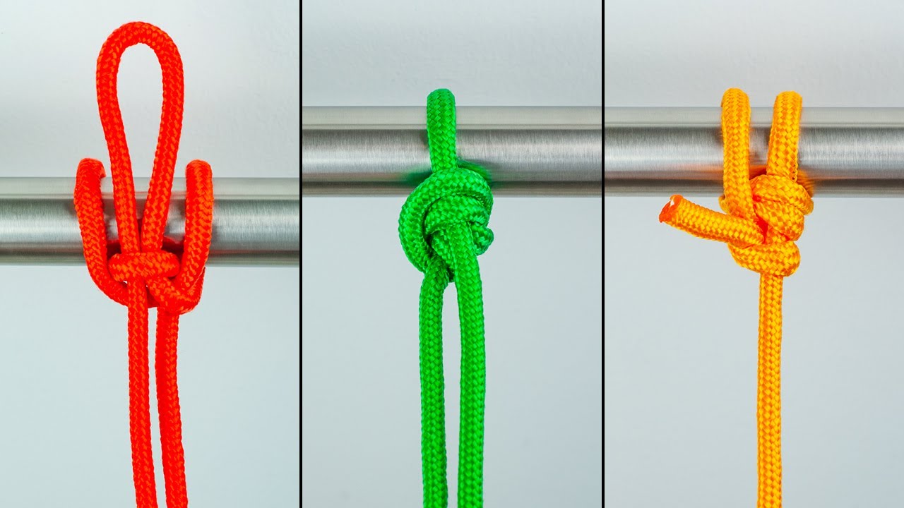 How to Tie Highwayman's Hitch,  Panic Knot, Backhand Hitch