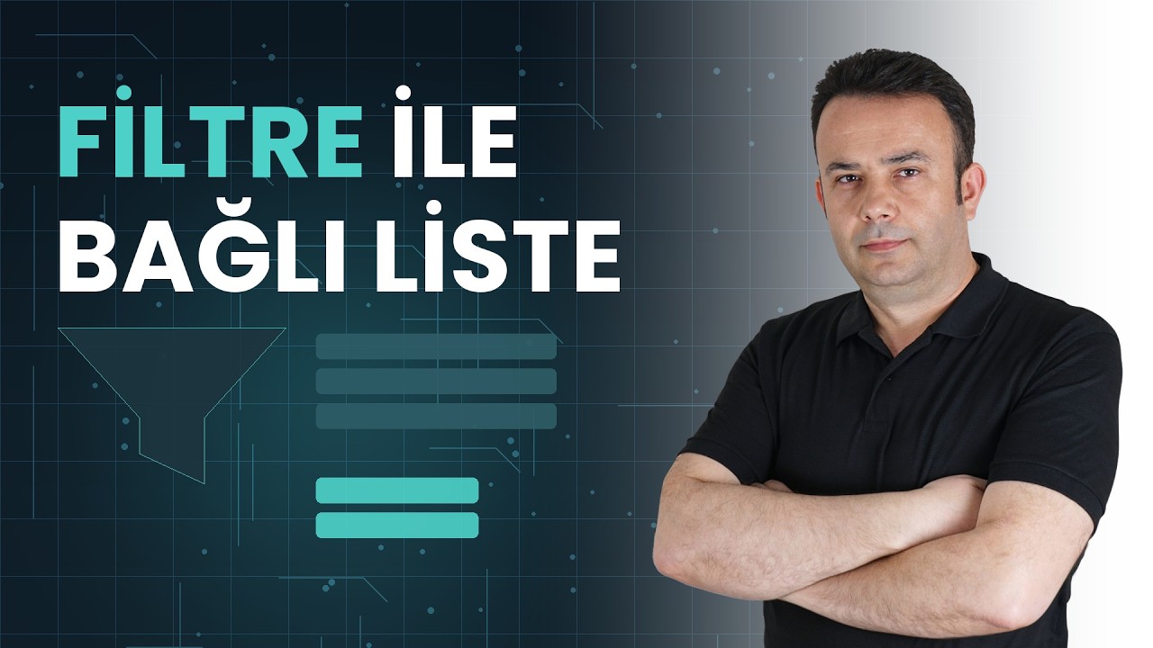 Excel Filtre Formülü Kullanımı ile Bölge Seçince İl Değerlerin Getirmek