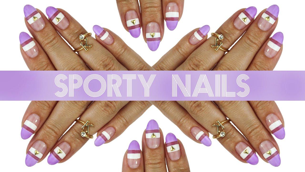 Sporty Nails | Using Sheer Tints ♡