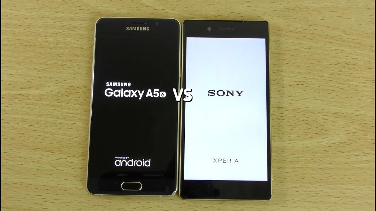 Samsung Galaxy A5 (2016) против Sony Xperia Z5 — тест скорости и камеры!