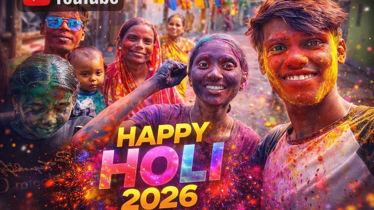 Holi 2026 Vlog 🎨 | Real Village Holi Celebration | Pure Desi Vibes ❤️
