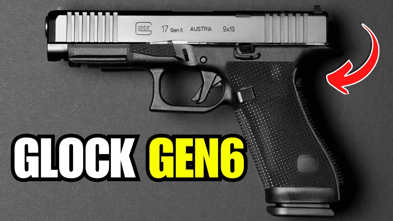 Пистолет Glock GEN 6 официально представлен! Вот что вам нужно знать.