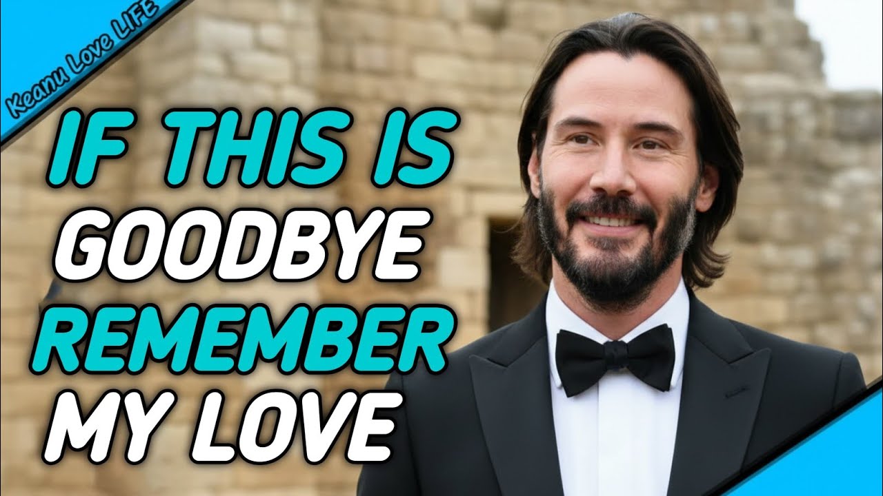 If This Is the Last Time You Hear Me… Remember Who I Loved | Keanu reeves