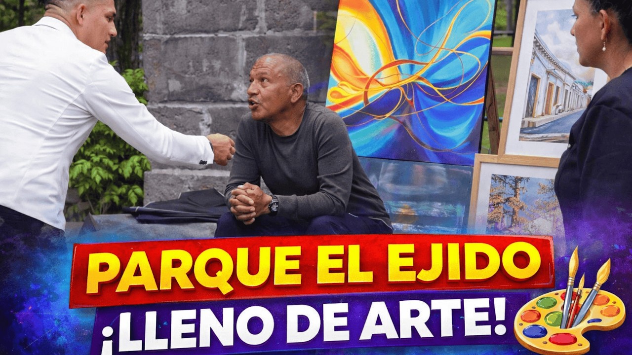 Recorriendo el Parque El Ejido: arte, cultura y artistas quiteños/CamiTv