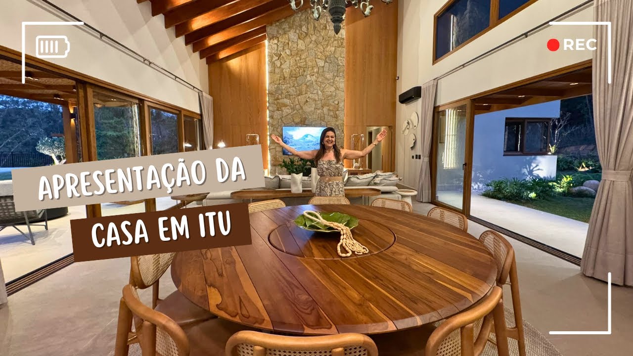 Apresentando a Casa em Itu | O refúgio rústico que se tornou um lar de fé e aconchego
