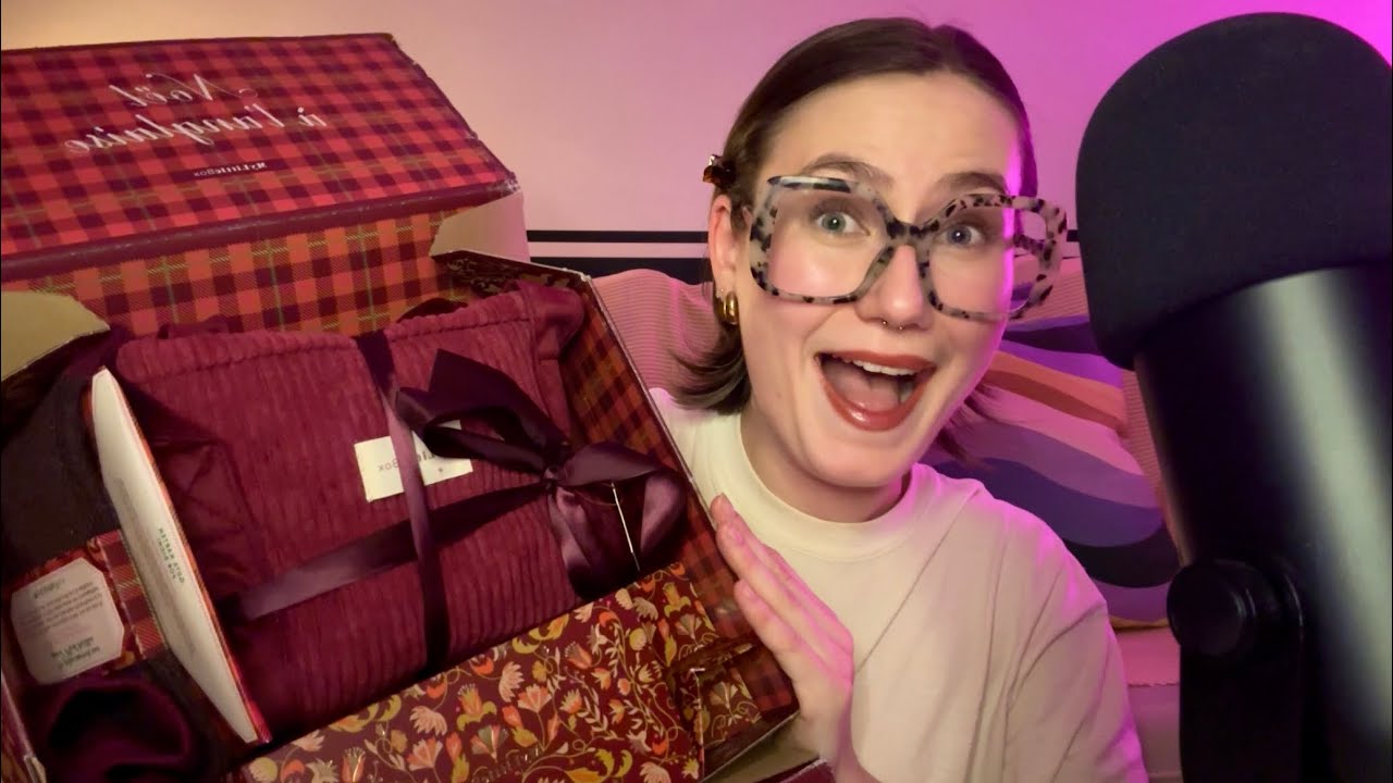 ASMR FR 🎁 Cadeaux Noël de dernière minute 🌟 My Little Box Novembre/Décembre