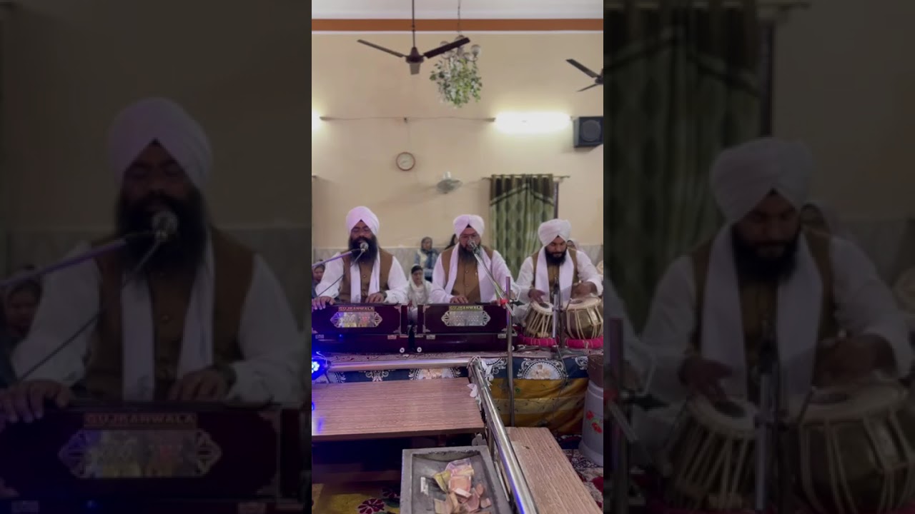 ਸਾਹਿਬ ਮੇਰਾ ਨੀਤ ਨਵਾਂ kirtan hazri dera baba karam singh ji meerut 