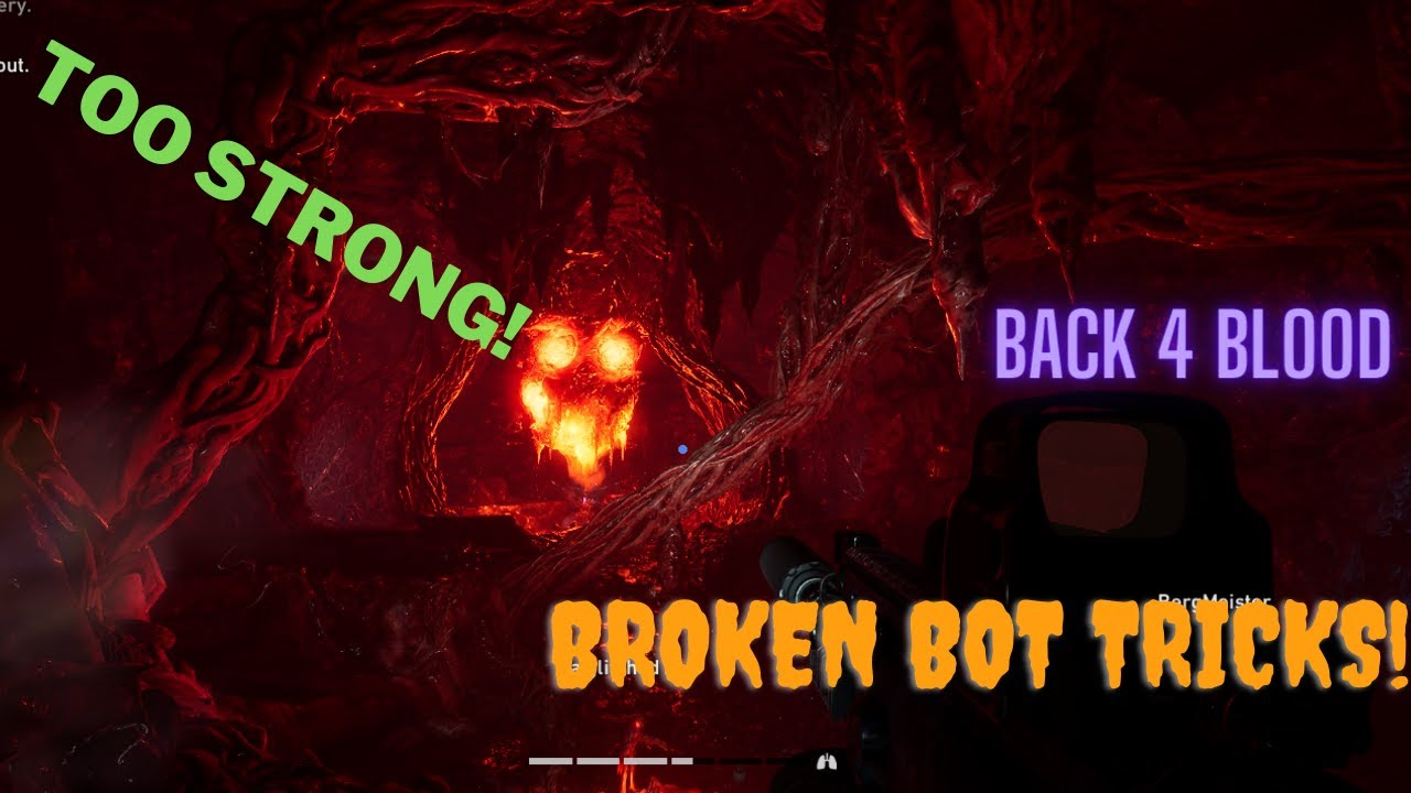 // Back 4 blood // How to break the game with the bots! //