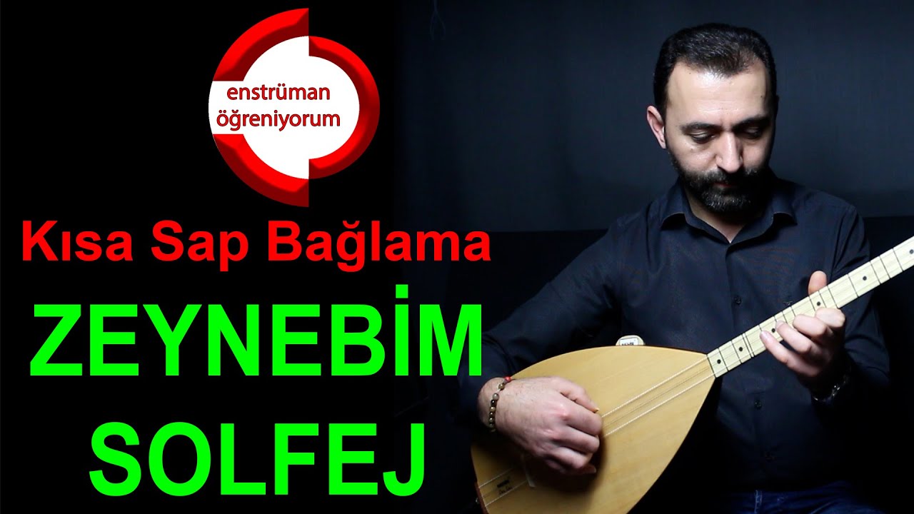 Zeynep Bu Güzellik Var mı Soyunda Solfej - Kısa Sap Bağlama