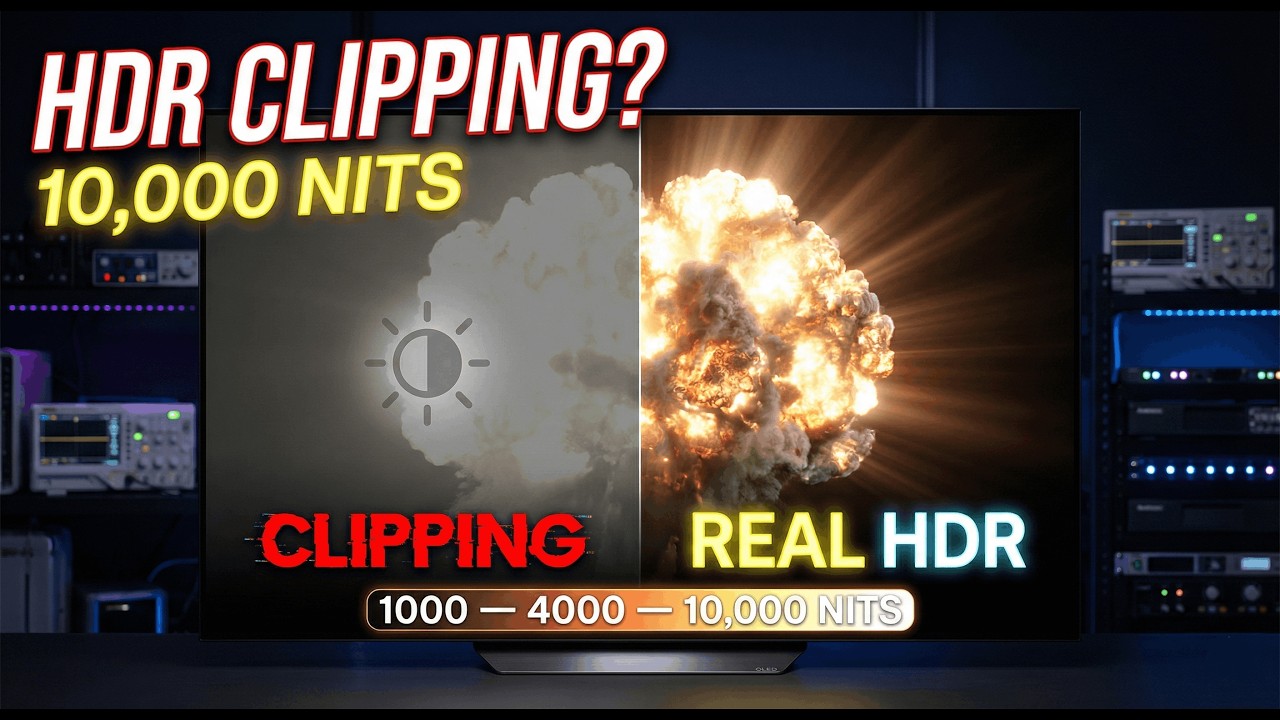 Why Is HDR Dark? 🕯️ Tone Mapping & Peak Brightness Stress Test