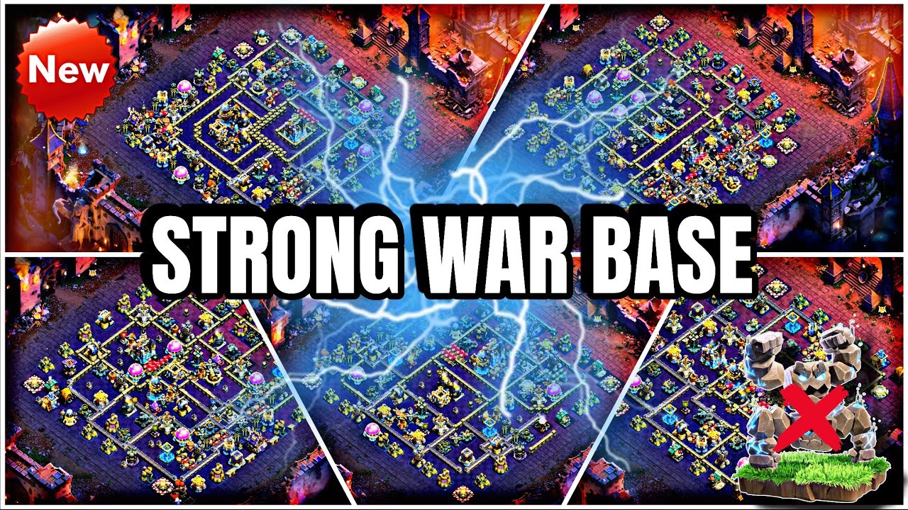 TOP-10 NEW TH18 BEST WAR BASE || TH18 TROPHY PUSHING WITH COPY LINKS ||TH18 ANTI  EVERYTHING