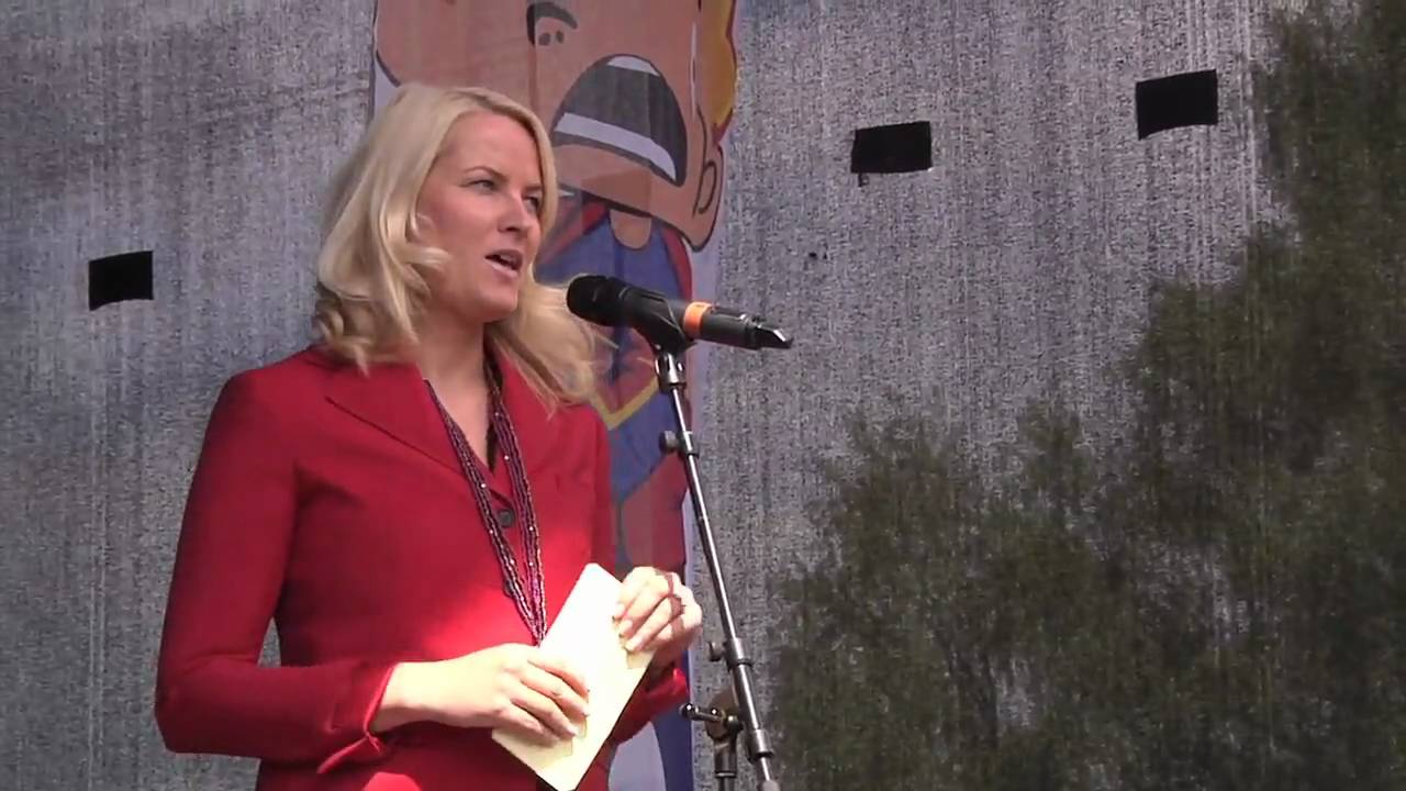 Kronprinsessen på Vennergidagen.