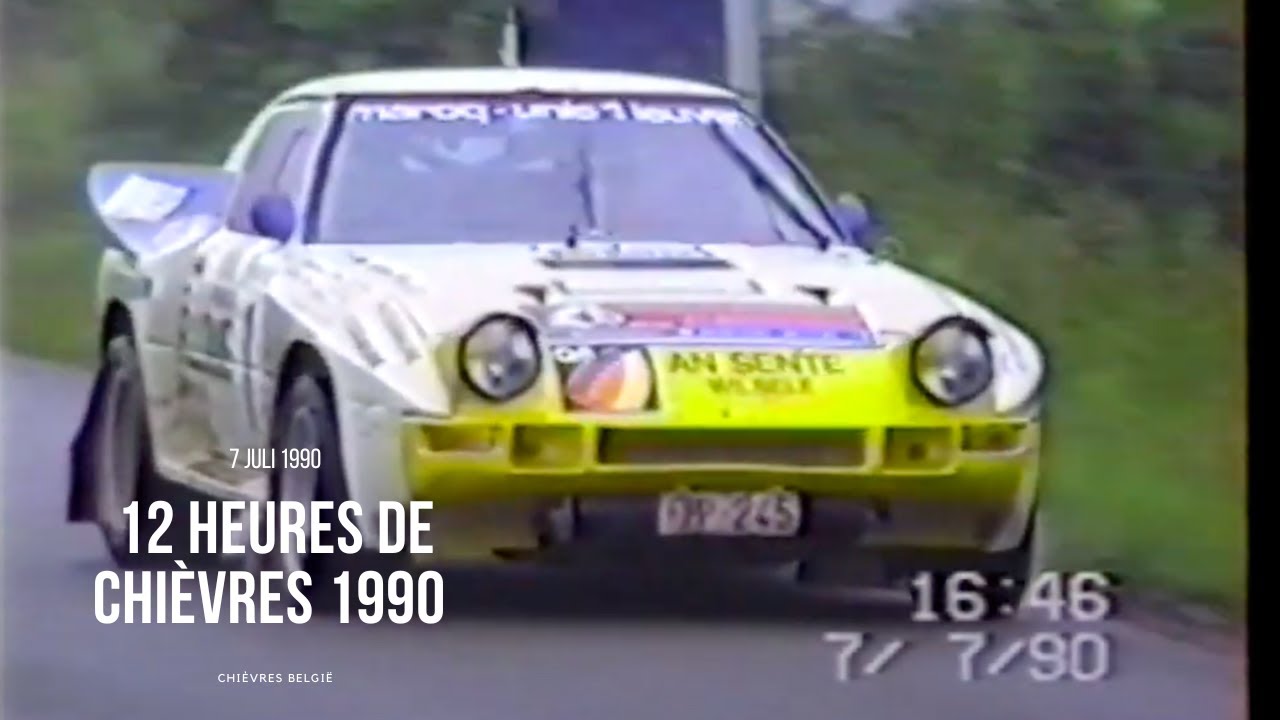 Rally 12 Uren Van Chievres 1990