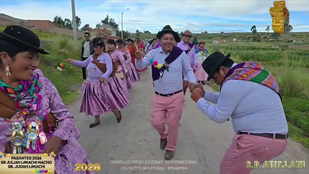 Moseñada C.P APILLANI YUNGUYO// CARNAVAL 2026 