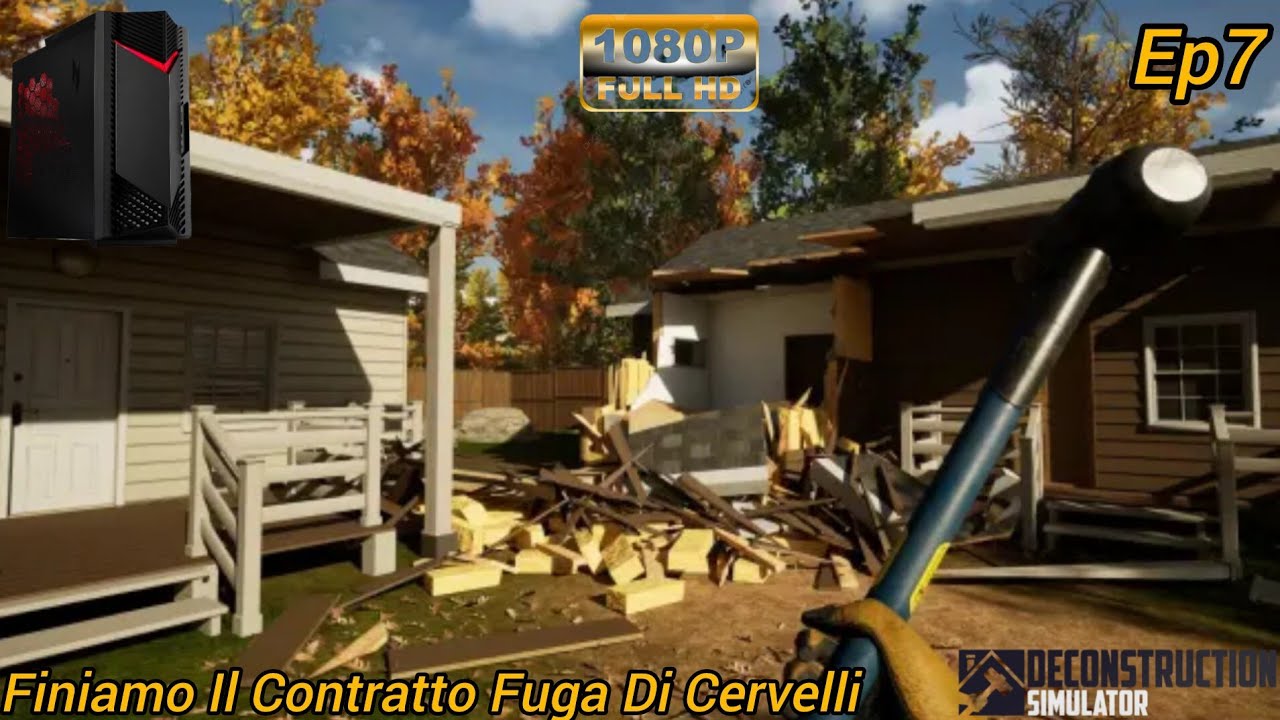 Finiamo Il Contratto Fuga Di Cervelli Deconstruction Simulator Ep7 Gameplay Ita 