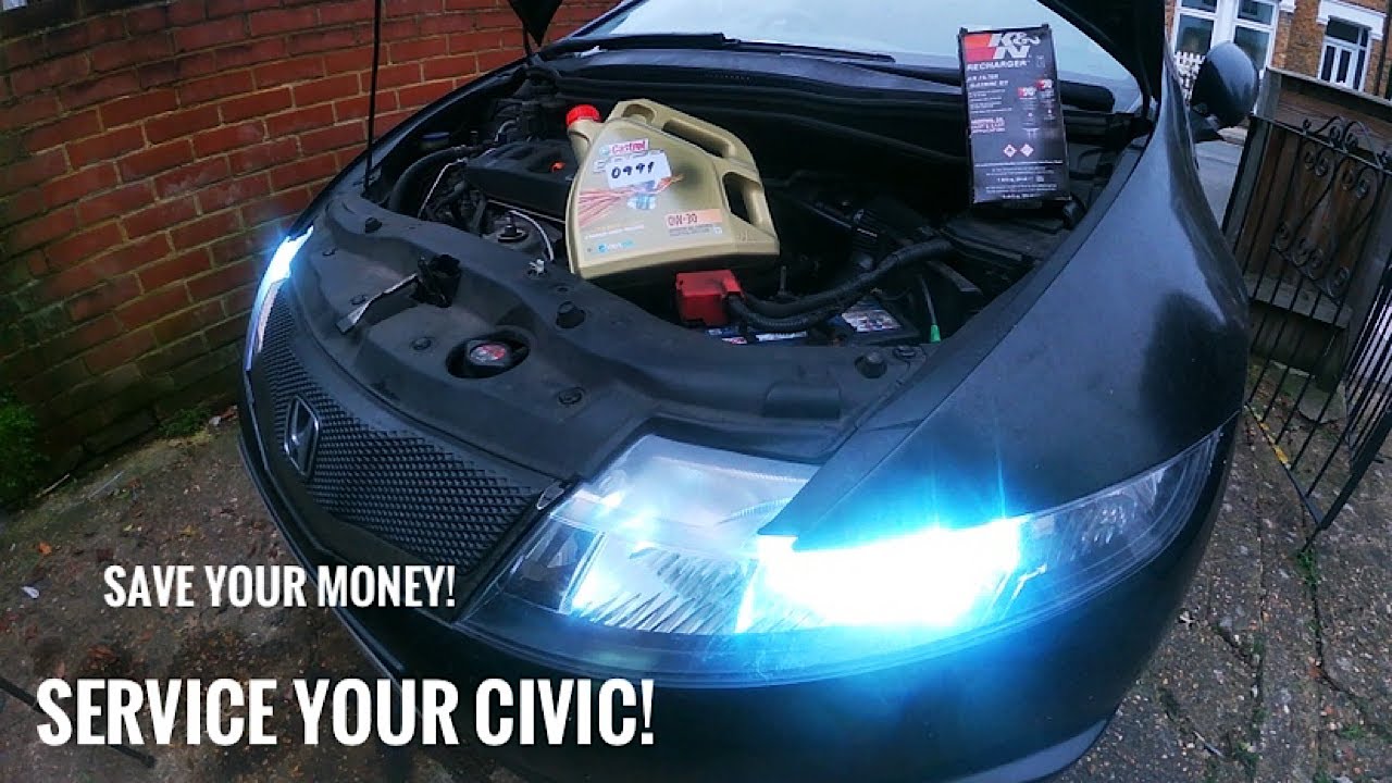 SERVICING MY MODIFIED CIVIC MK8