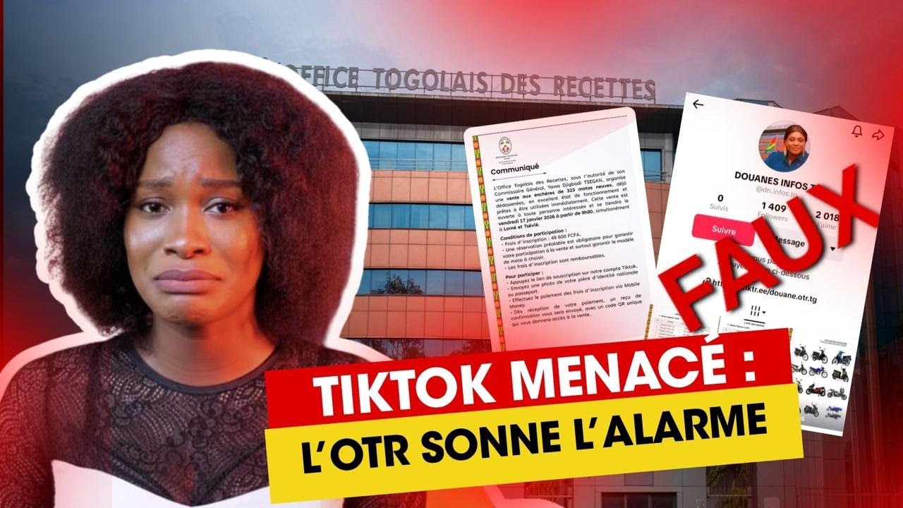 Alerte arnaque sur TikTok. 🚨