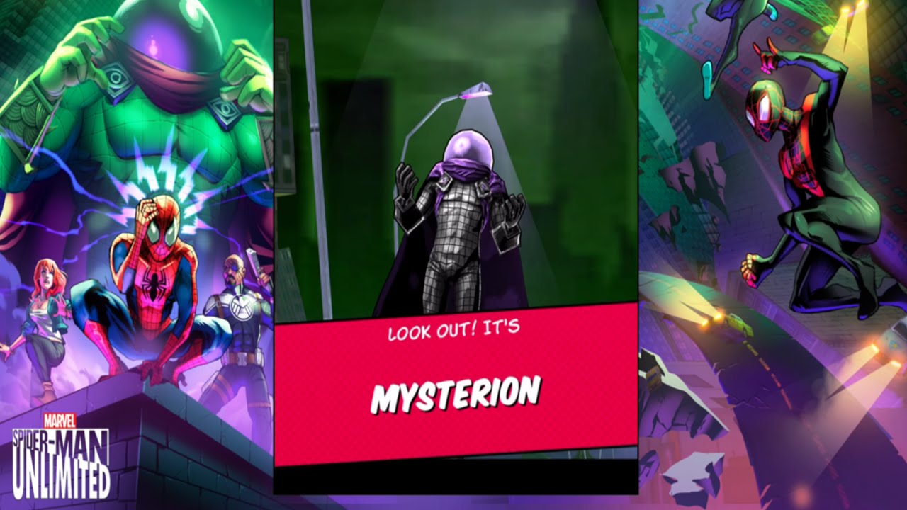 Spider-Man Unlimited - iOS / Android - Mysterion / Mysterio Fight