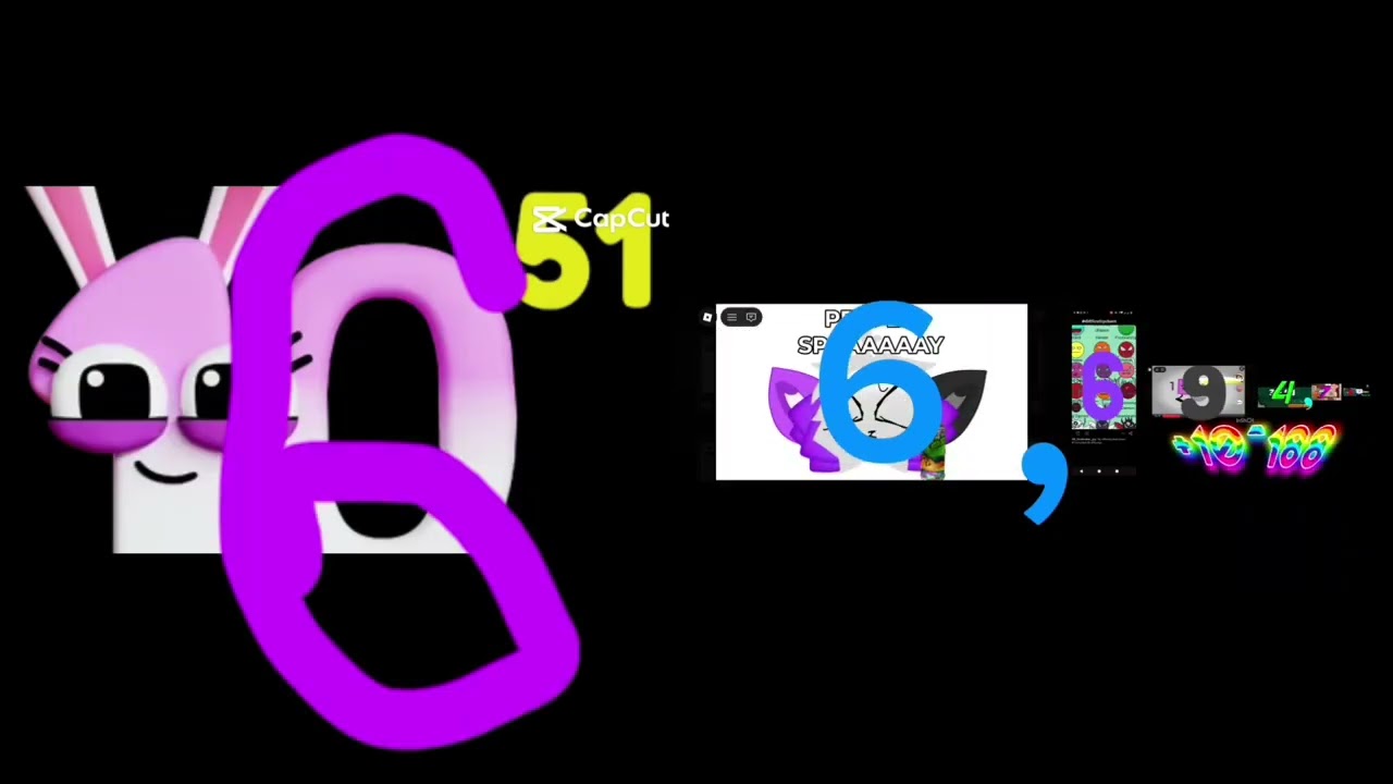 Numbers 0 to Gargoogol In Cartoons