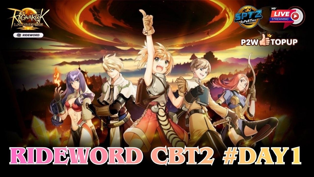 ROL Rideword CBT2 #Day1 l เทสได้ทุกอย่างที่ขวางหน้าาาาาา