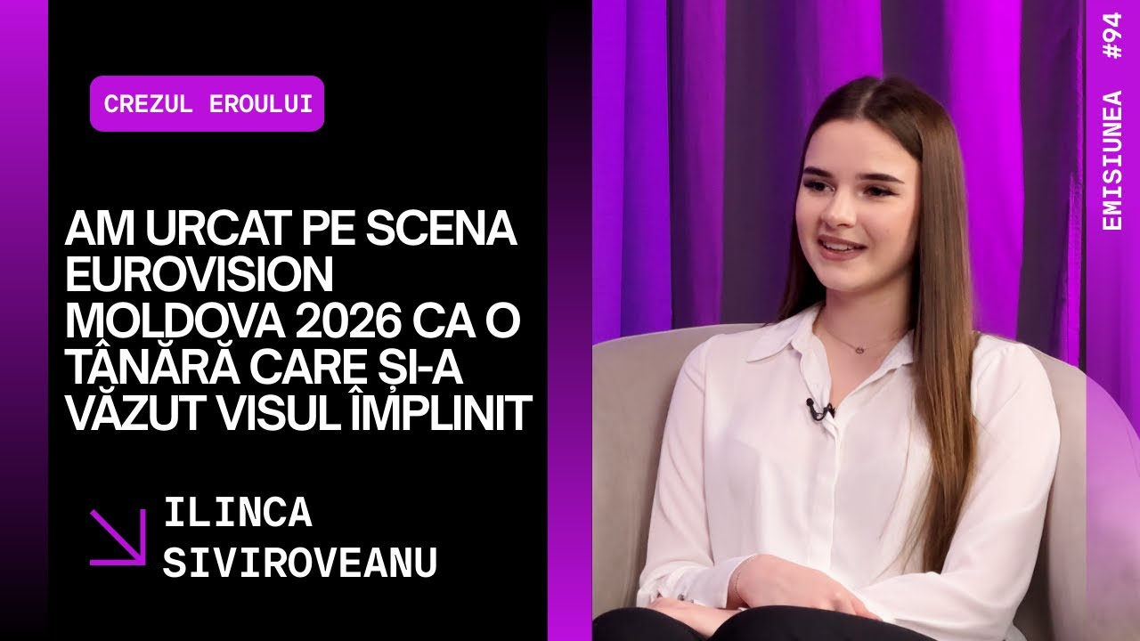 Em. 94. Am urcat pe scena Eurovision Moldova 2026 ca o tânără care și-a văzut visul împlinit.