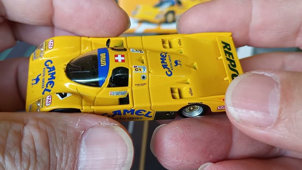 Unboxing Porsche 962C de Sparky