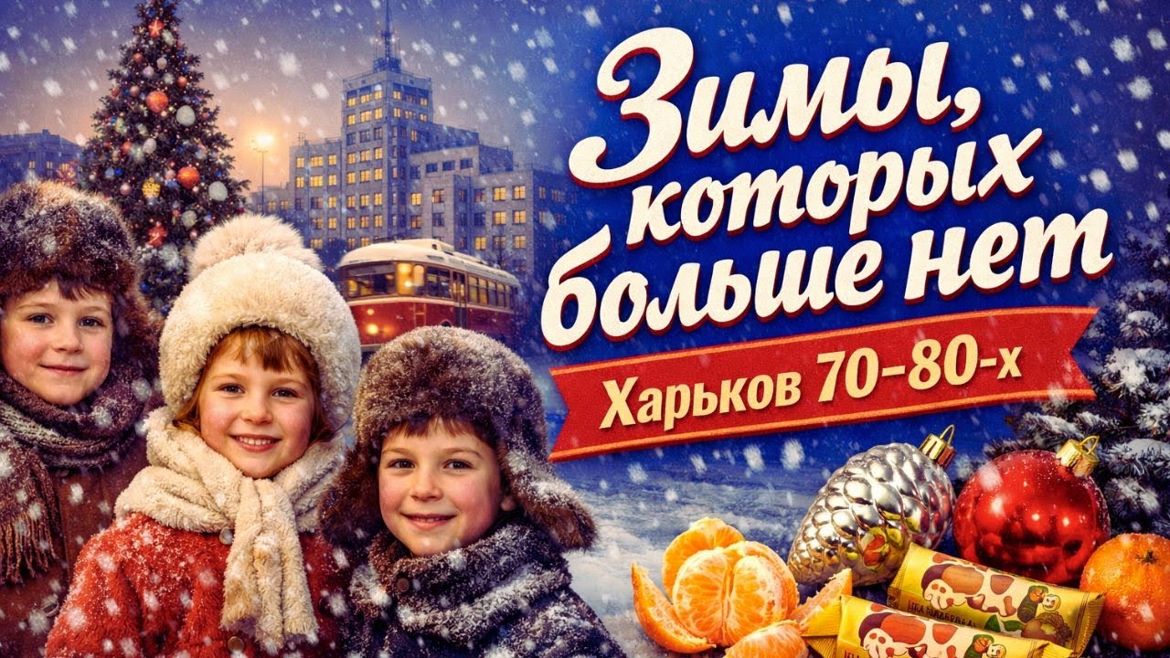 Вы тоже это помните? Зимы в Харькове 1970-1980-х...