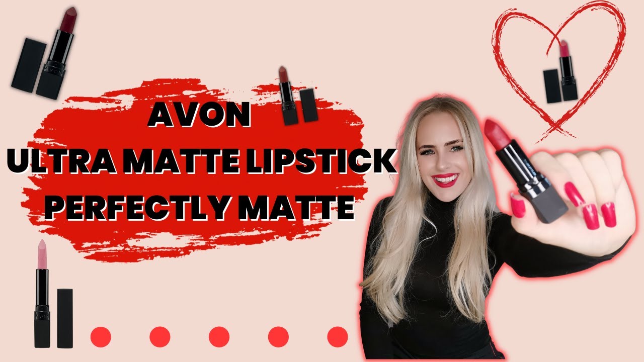 FULL REVIEW OF AVON ULTRA MATTE LIPSTICK'S - PERFECTLY MATTE | 12 SHADES  | UNBOXING & SWATCHES
