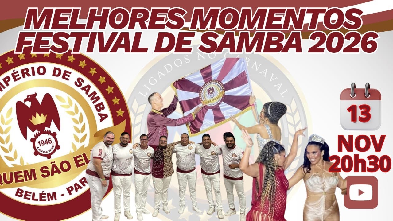 LIGADOS NO CARNAVAL - MELHORES MOMENTOS DO FESTIVAL DE SAMBA ENREDO - QUEM SÃO ELES 2026.