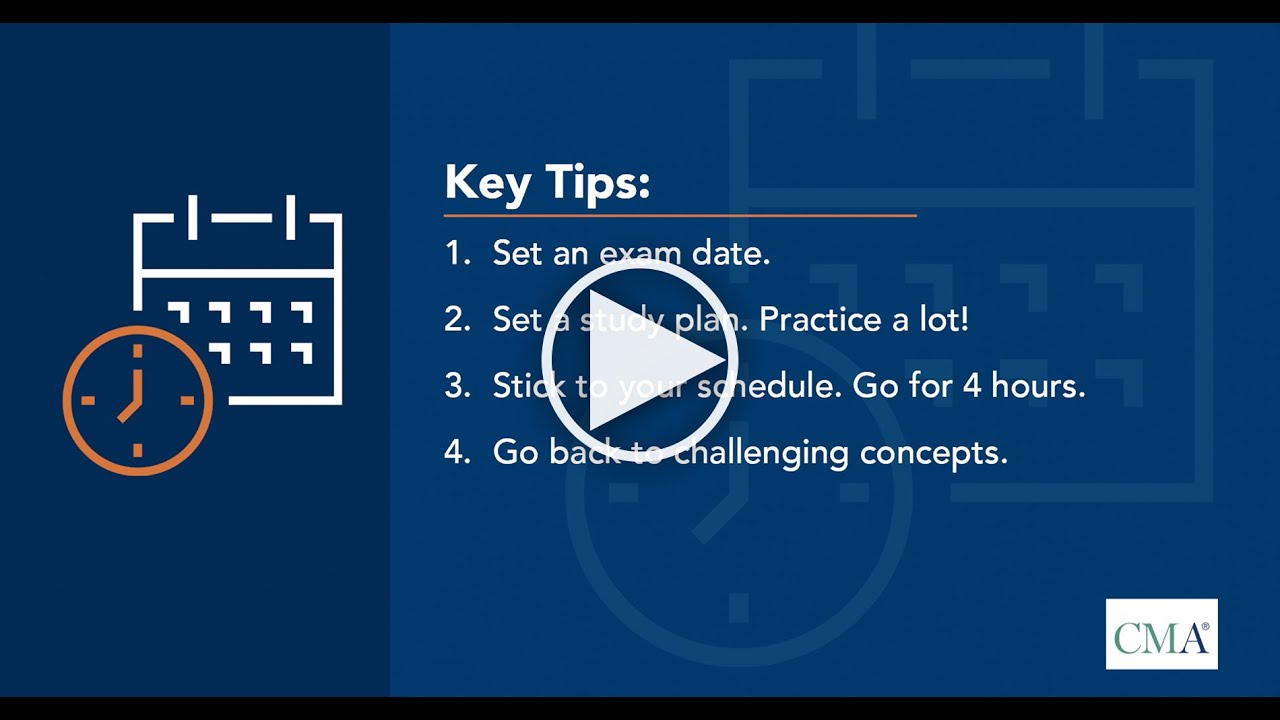 EP 2: Developing a study plan - Passing the CMA Exam