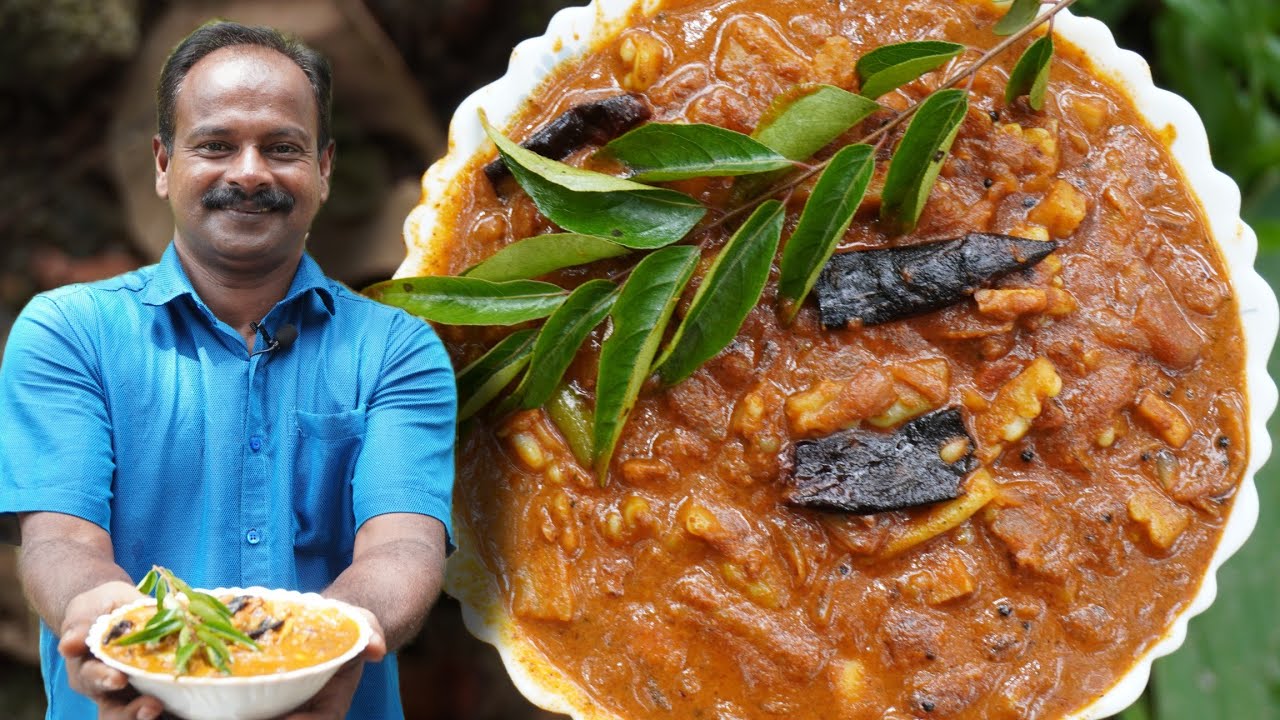 Tasty പാവക്ക തീയൽ ഉണ്ടാക്കുന്ന വിധം 😋 | Pavakka Theeyal | Village Spices