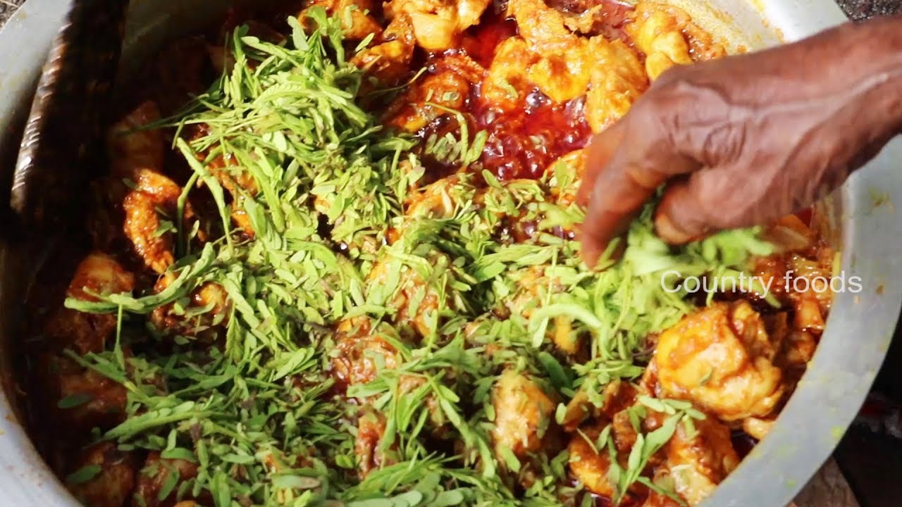 Delicious Tamarind chicken by 106 Mastanamma