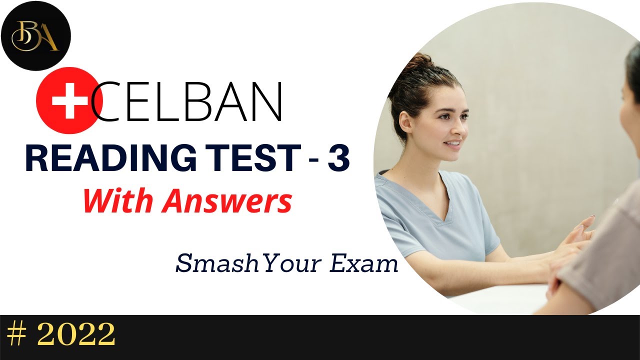Celban Reading Practice Test - 3 | Celban Practice Test | Boone Academy©