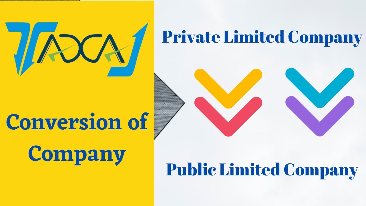 How To Convert Private Limited Company Into Public Limited Company - Conversion Of Pvt Ltd to Public