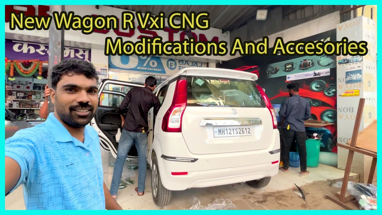 🚗🥰 New Wagon R Vxi CNG Modification 2025 🥰🚗 #wagonr R #2025 #modification #vxi #cng