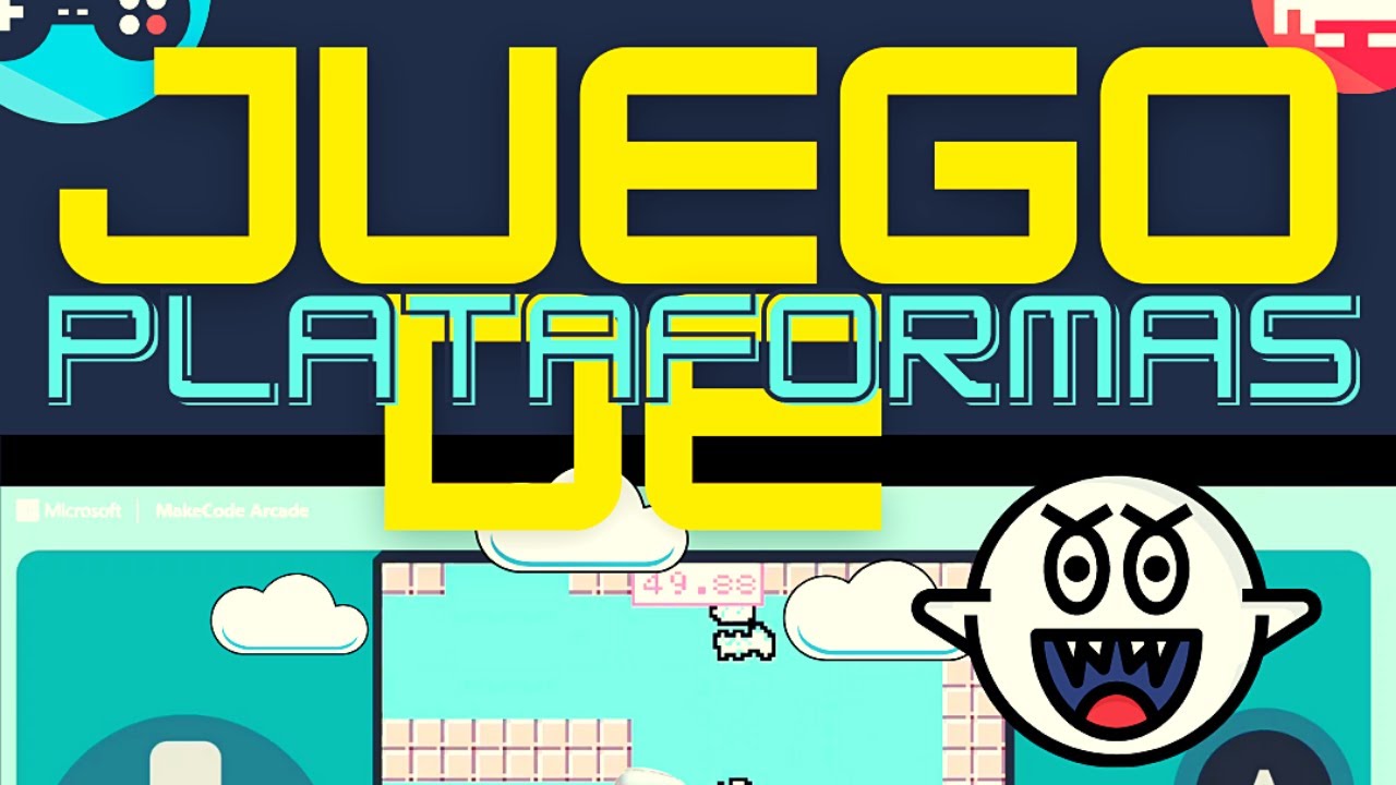 Juego plataformas con Makecode