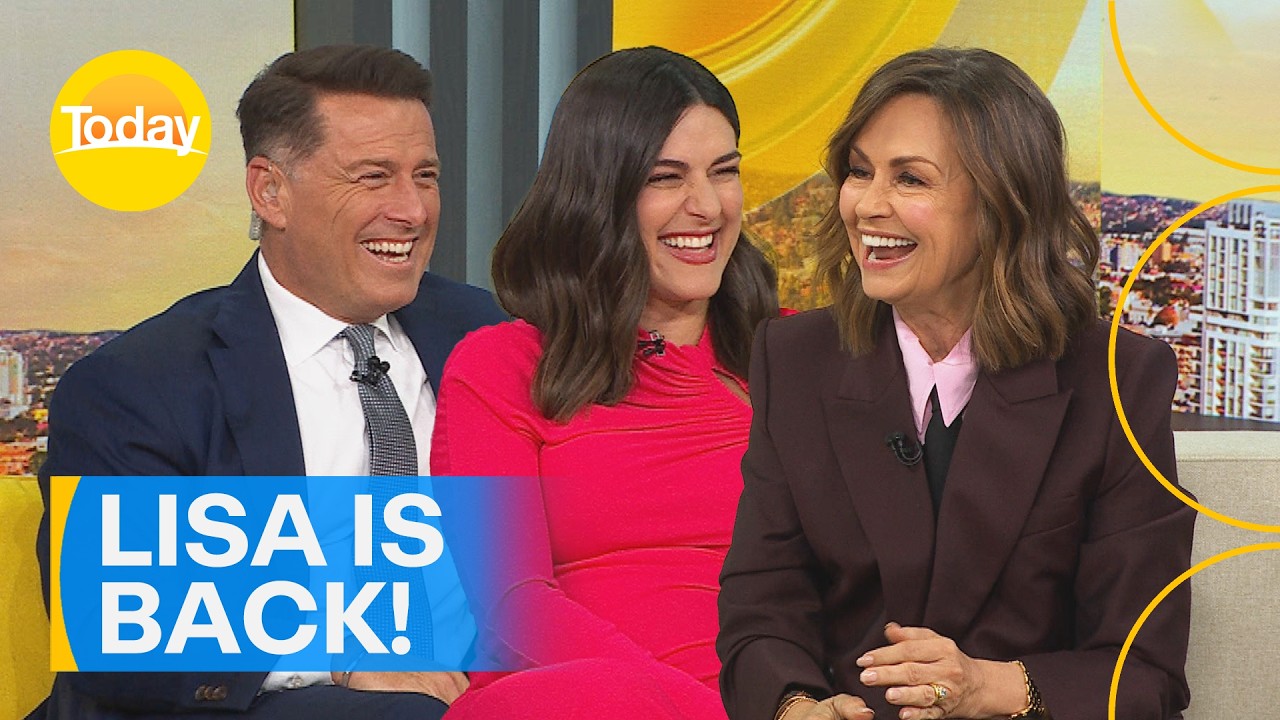 Lisa Wilkinson returns to Today for special new project and throwback | Today Show Australia