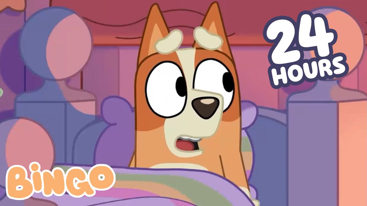 🔴 LIVE: 24 Hours Of Bingo's Cutest Moments 🧡🥰 | Bingo - Official Channel