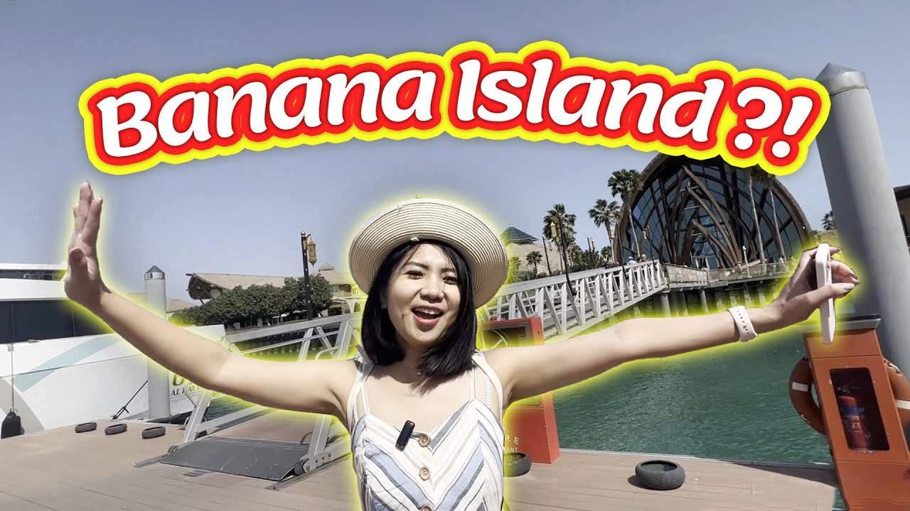 AN ISLAND FULL OF BANANAS IN QATAR?!!!! 🍌🍌🍌