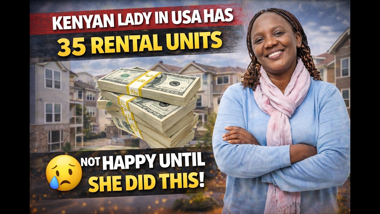 Successful Kenyan lady in USA owns 35 rental units but never happy until she did this.